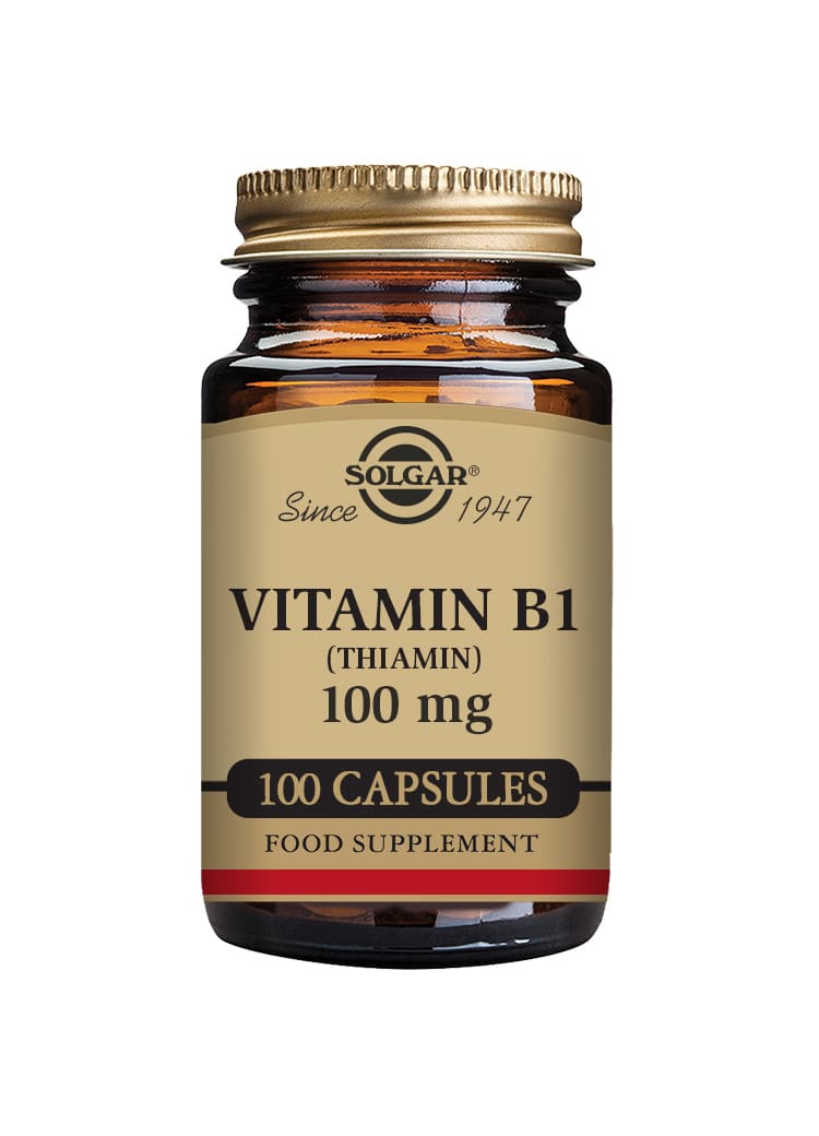 Solgar B1-vitamiini-tiamiini