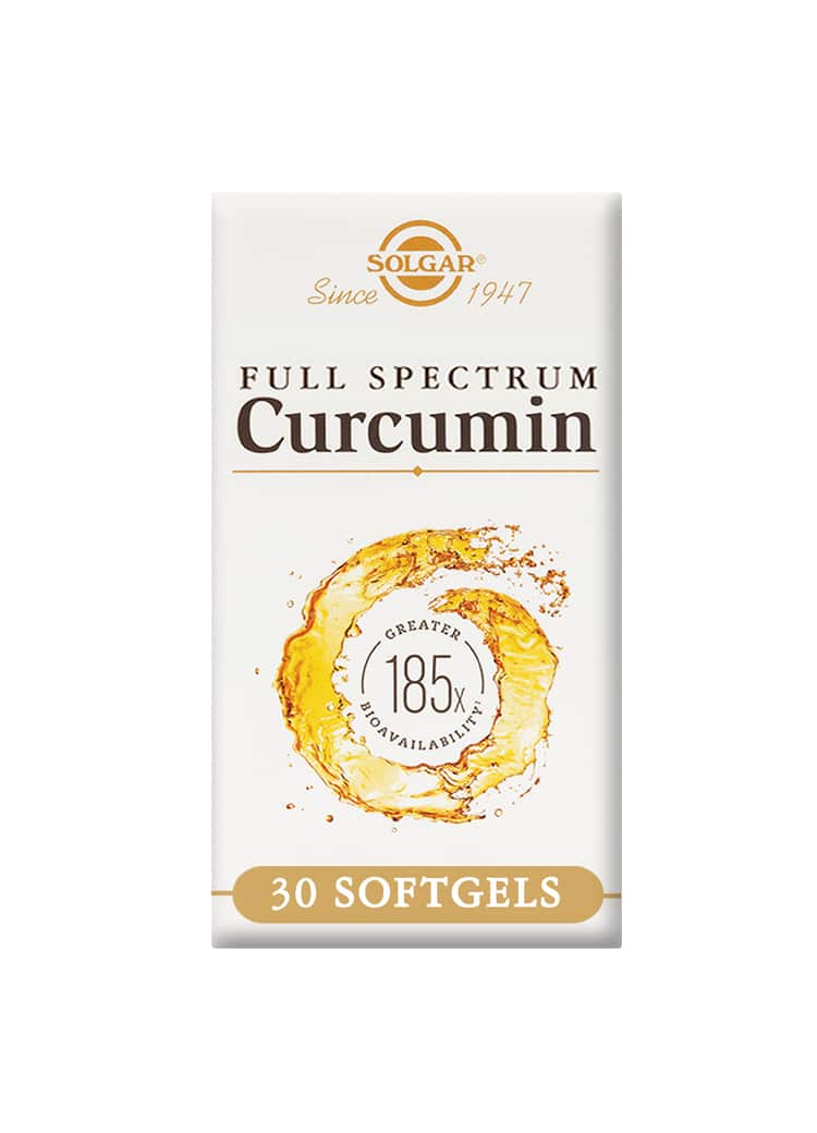 Solgar Full Spectrum Curcumin - Hyvin imeytyvä kurkumiini