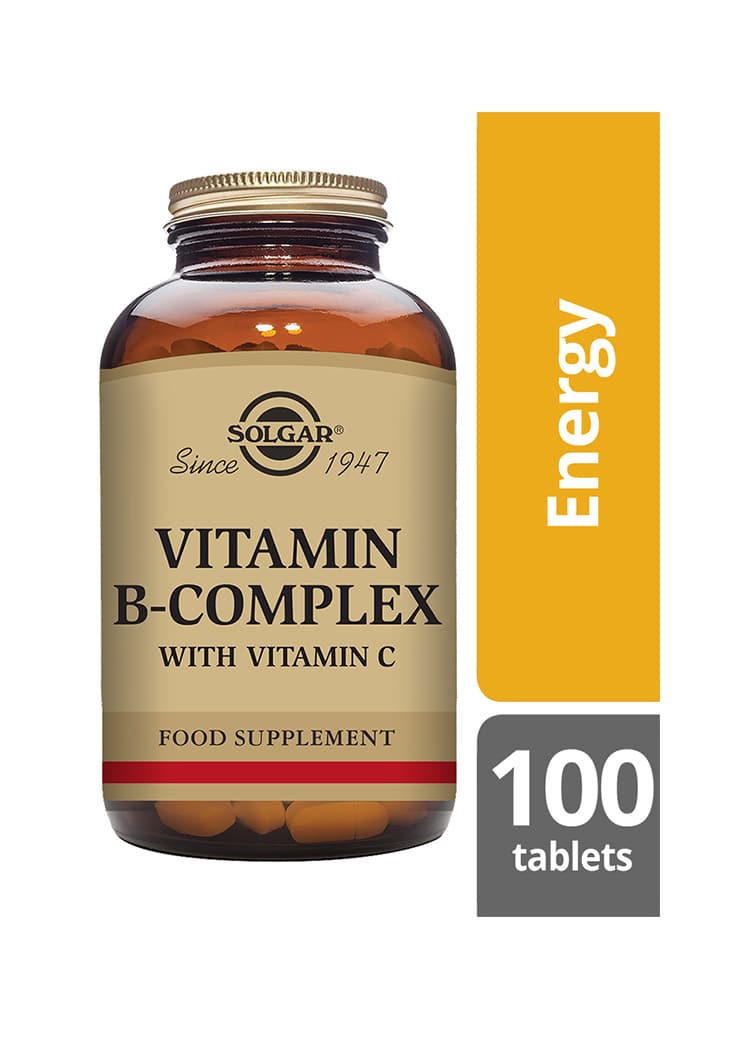 Solgar B-vitamiinit & C-vitamiini Complex info
