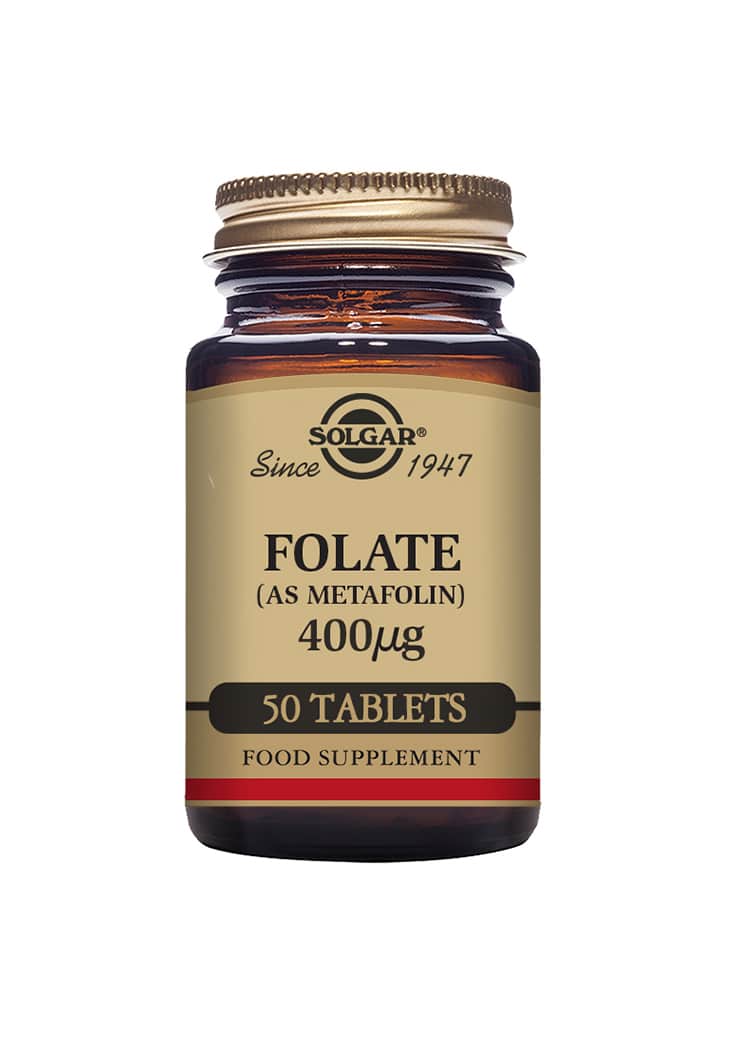 Solgar Folaatti 400 μg (as Metafolin ®)