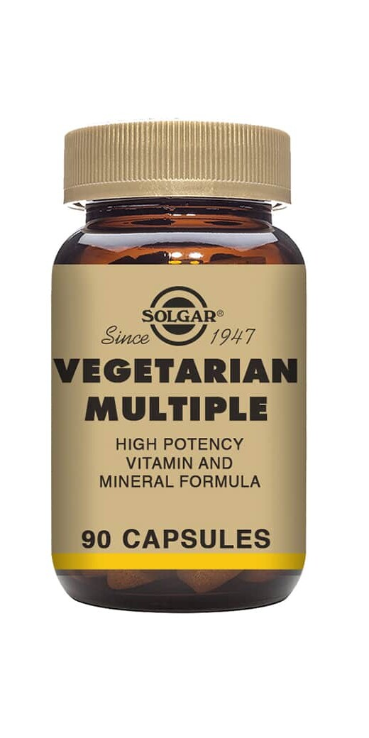 Solgar Vegetarian Multiple - monivitamiini kasvissyöjälle