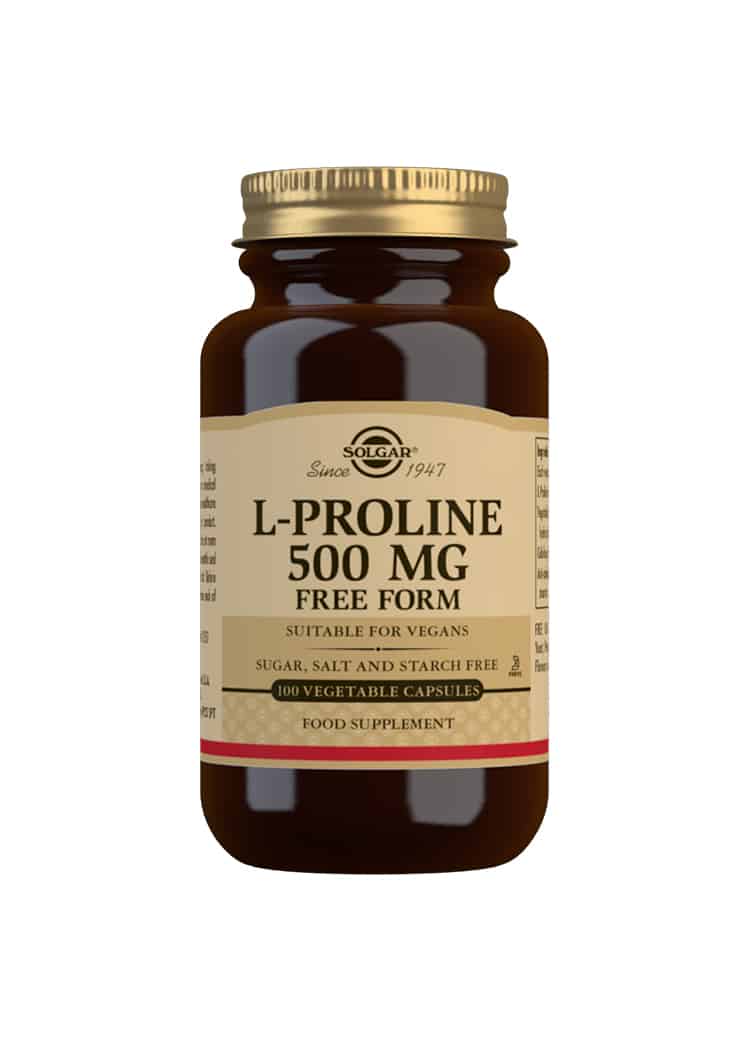 Solgar L-Proliini 500 mg aminohappo