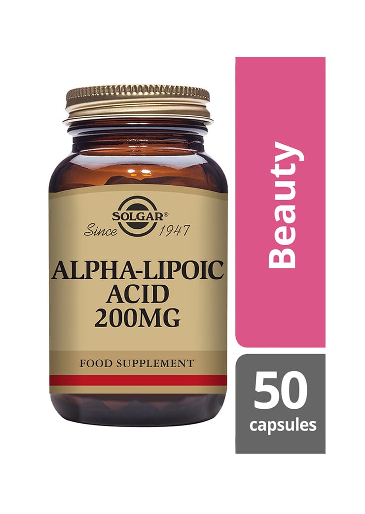 Solgar Alfalipoiinihappo 200 mg info