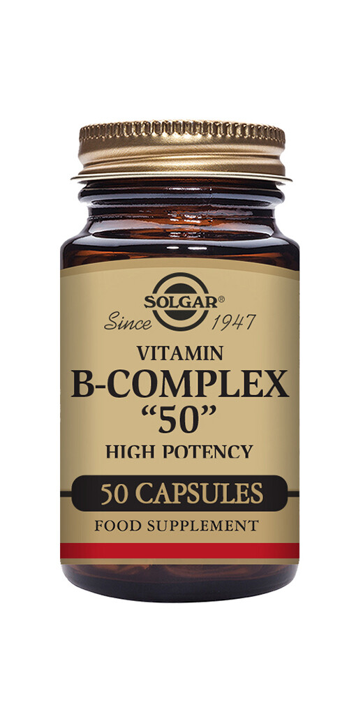 Solgar Vitamin B-Complex “50” stressi