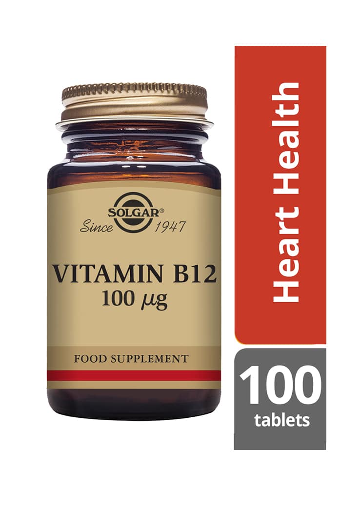 Solgar B12-vitamiini 100 µg info