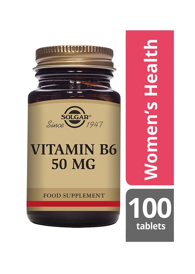 Solgar B6-vitamiini 50 mg info