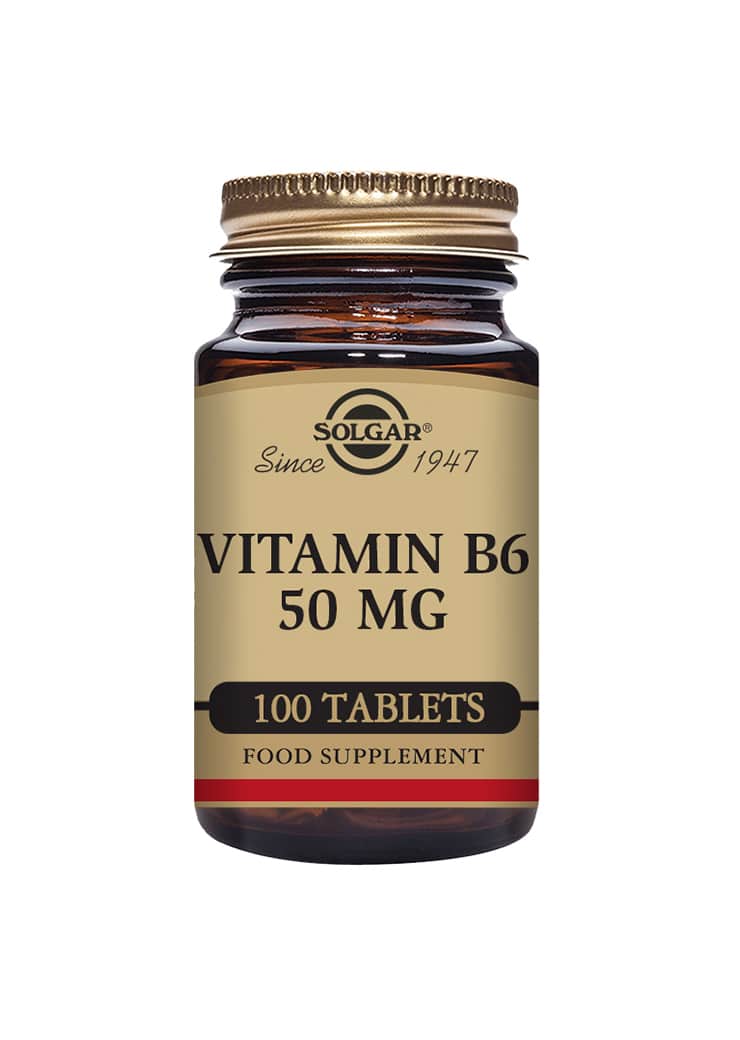 Solgar B6-vitamiini 50 mg