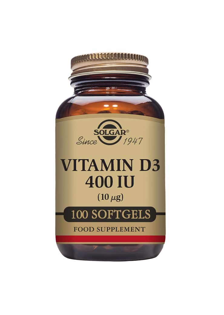 Solgar D-vitamiini 10 µg