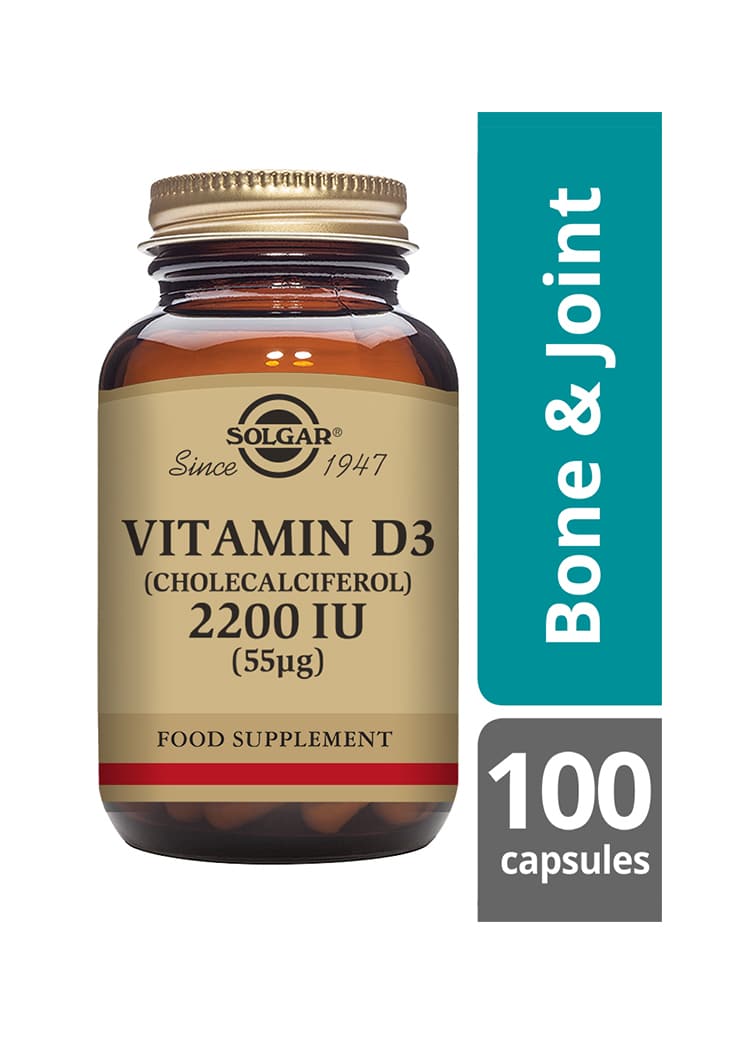 Solgar D3-vitamiini 55 µg info