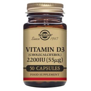 Solgar D3-vitamiini 55 µg