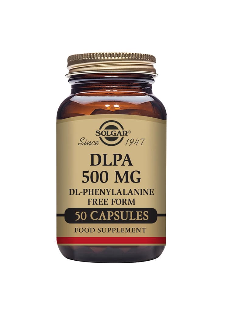 Solgar DLPA 500 mg - fenyylialaniini