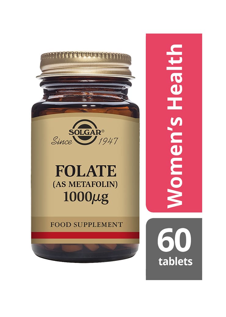 Solgar Folaatti (Metafolin®) 1000 µg info