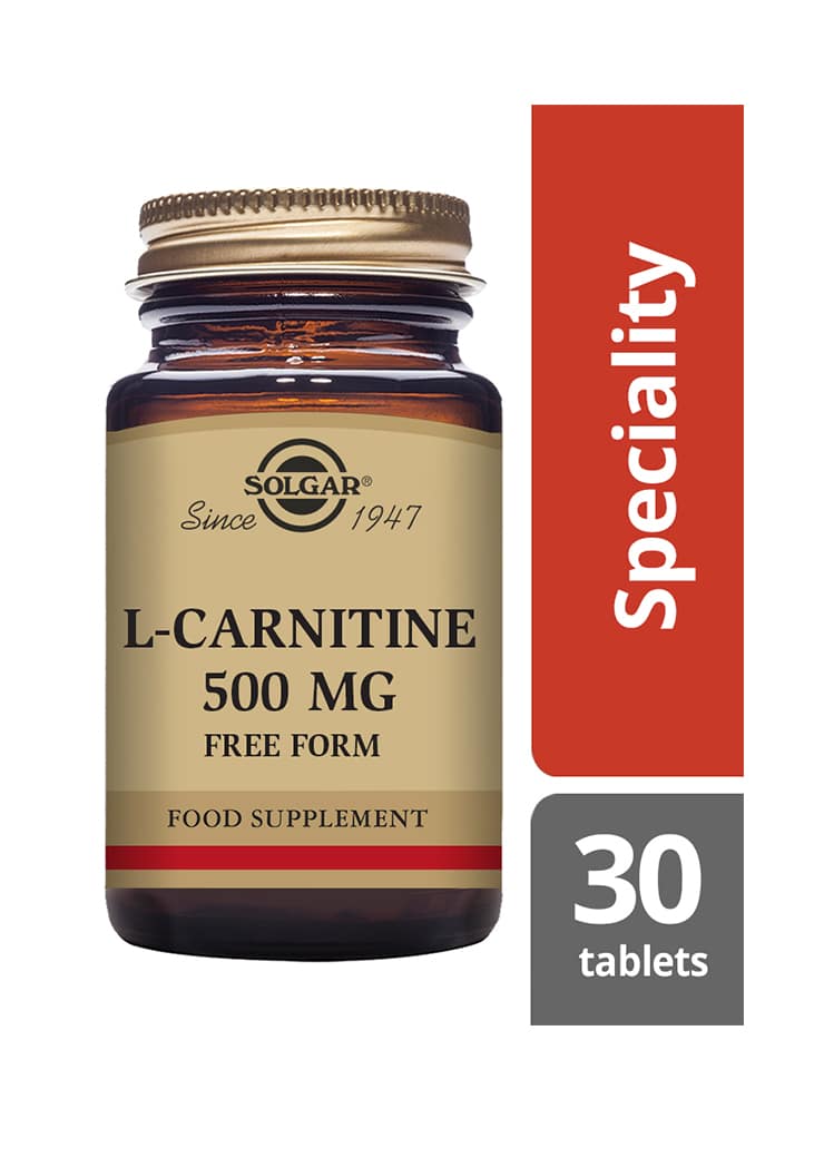 Solgar L-Karnitiini 500 mg info