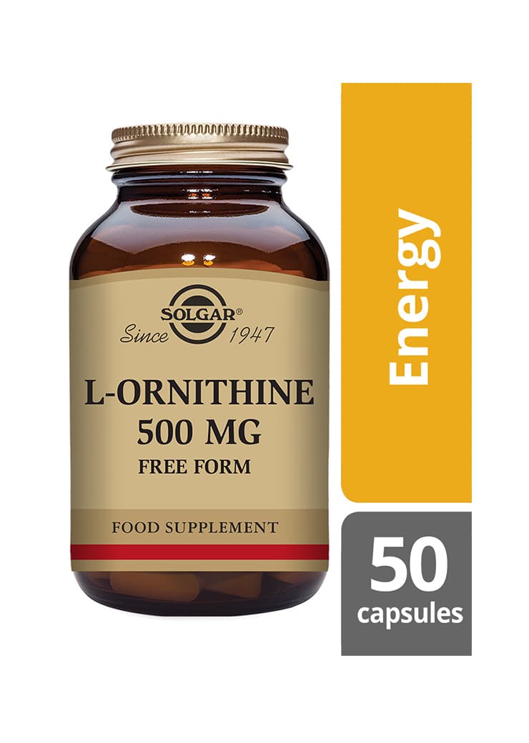 Solgar L-Ornitiini 500 mg info