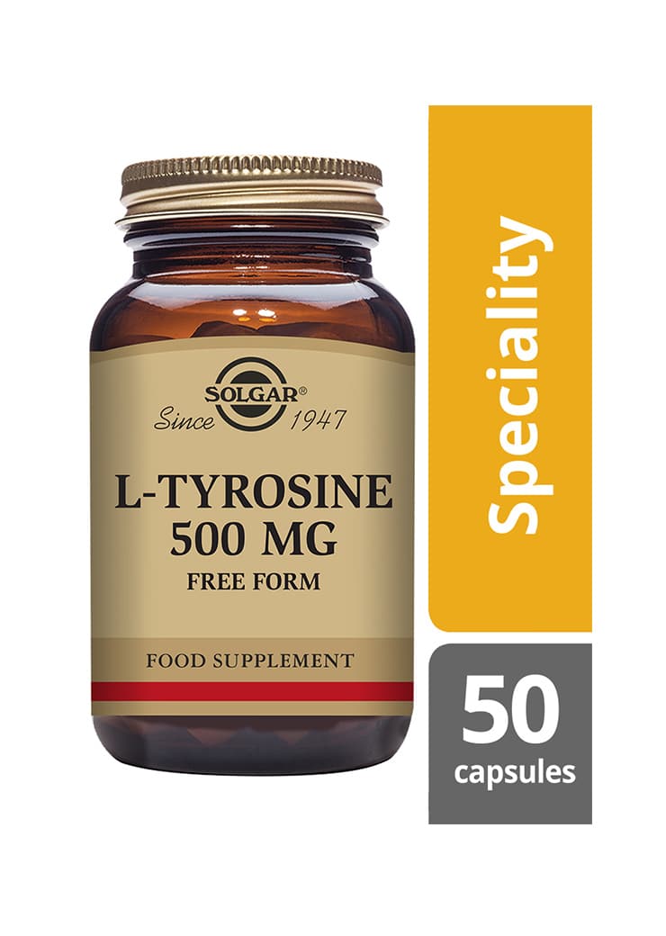 Solgar L-Tyrosiini 500 mg info