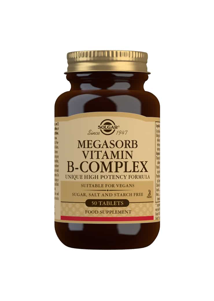 Megasorb B-Complex – Jaksaminen ja energiantuotanto