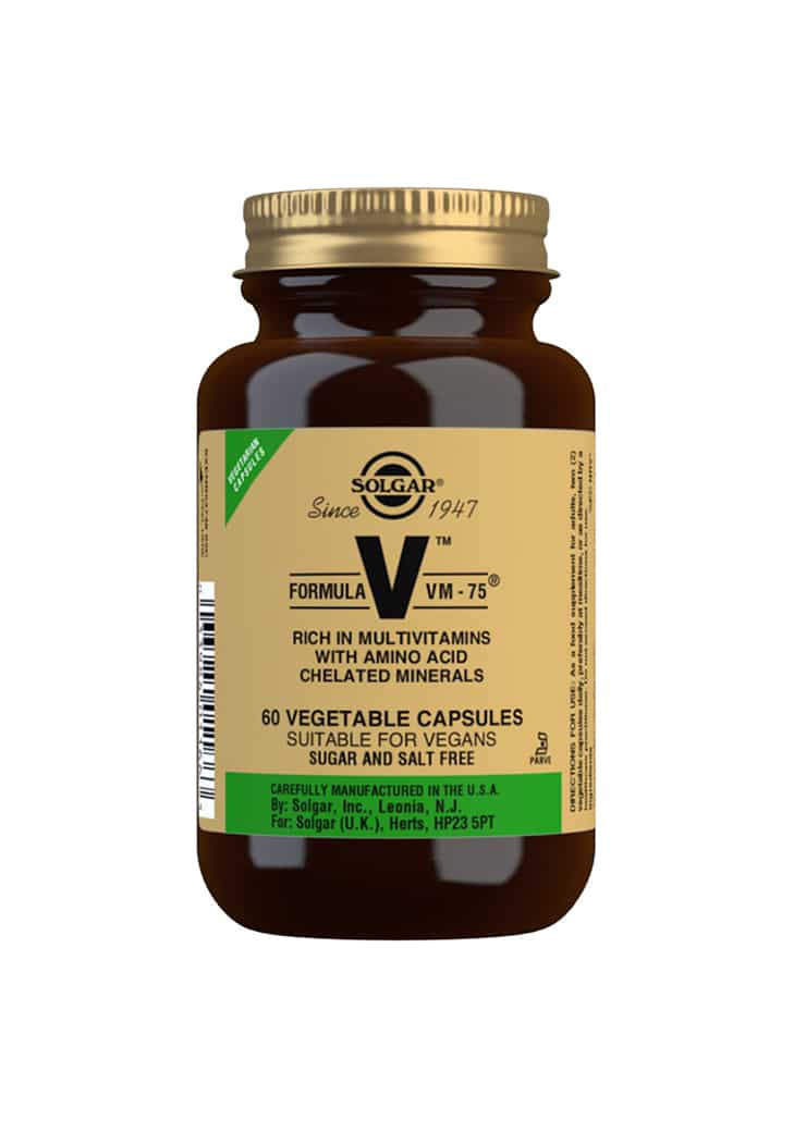 Solgar Formula VM-75® Vegicaps - vegaaninen monivitamiini
