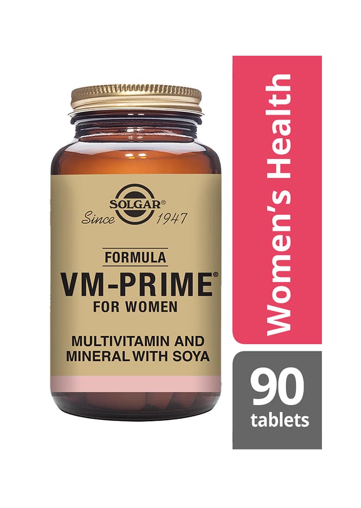 Solgar Formula VM-Prime® for Women - monivitamiini +50-vuotiaalle naiselle info