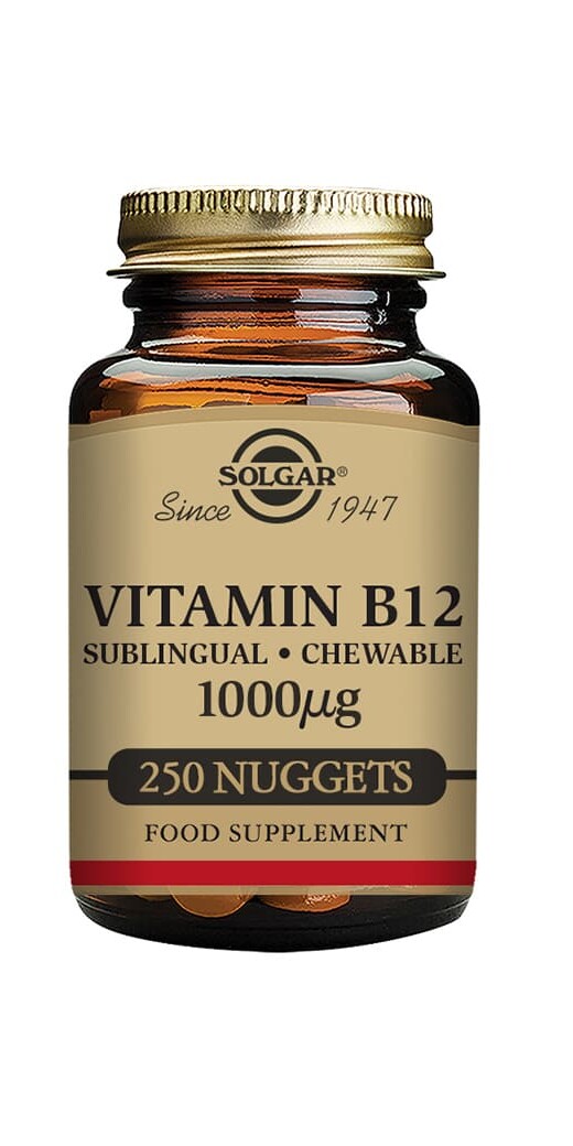 Solgar imeskeltävä B12-vitamiini