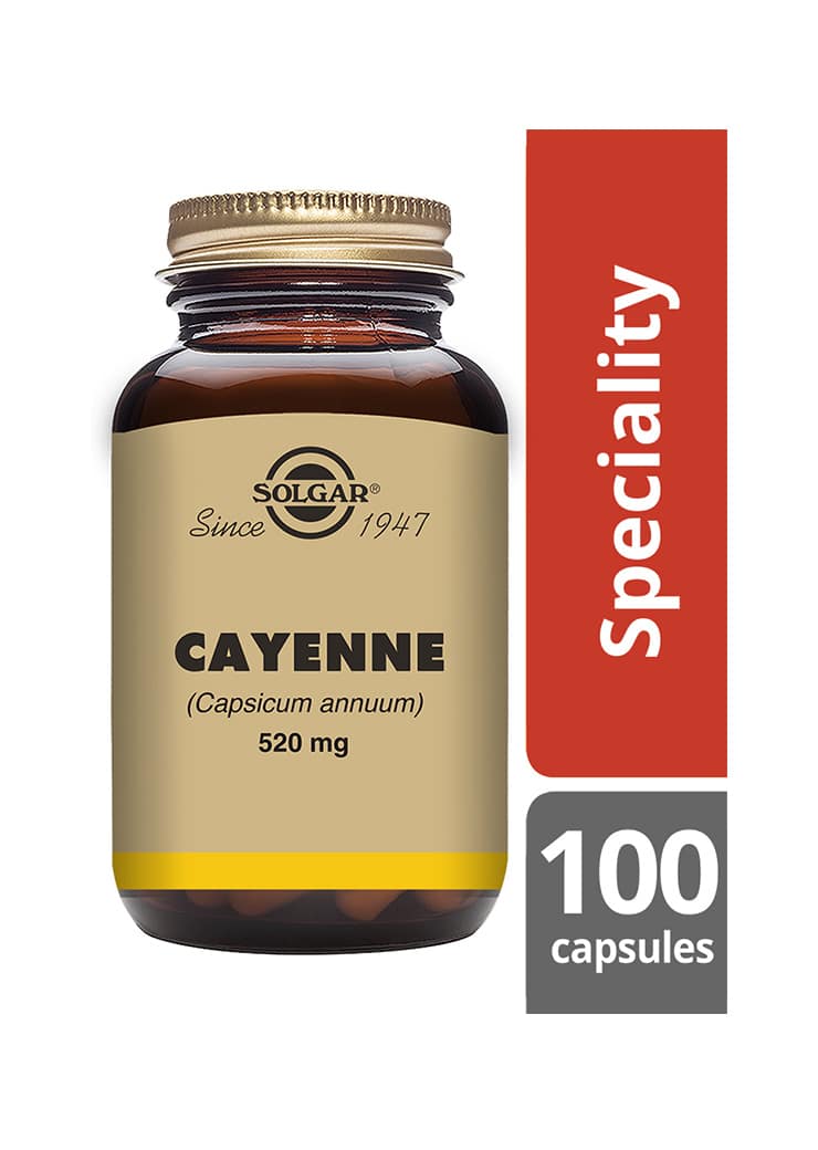 Solgar Cayenne 520 mg info