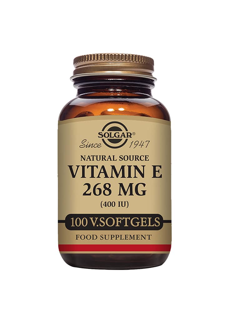 Kasviperäinen E-vitamiini 268 mg Solgar