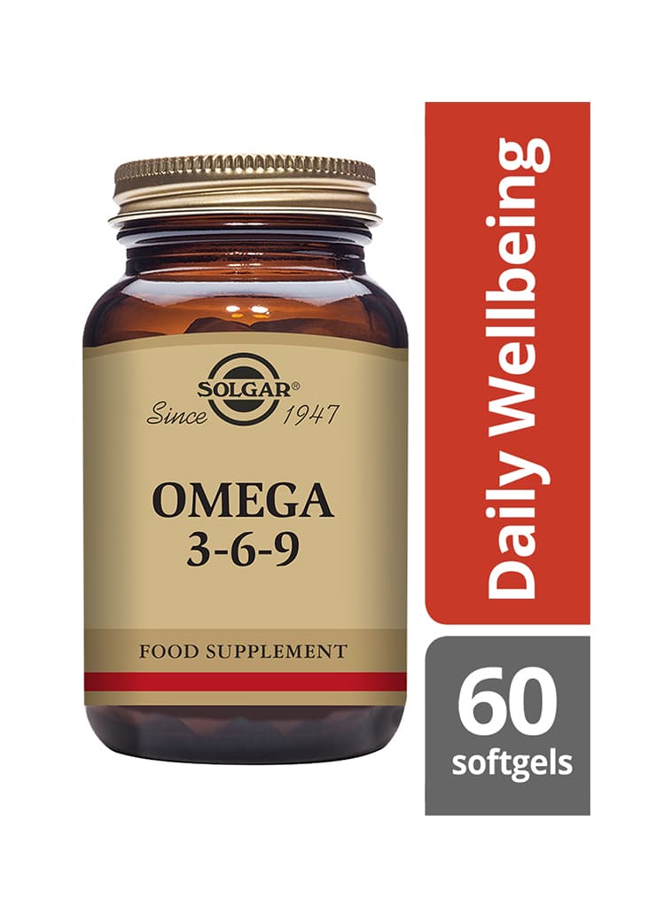 Solgar Omega 3-6-9 -rasvahapposekoitus info