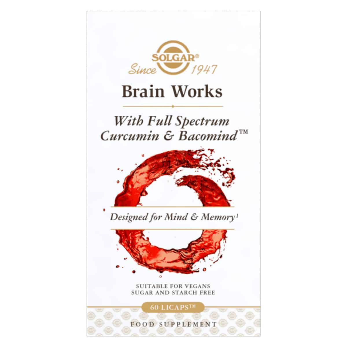 Solgar BrainWorks ravintolisä aivoille